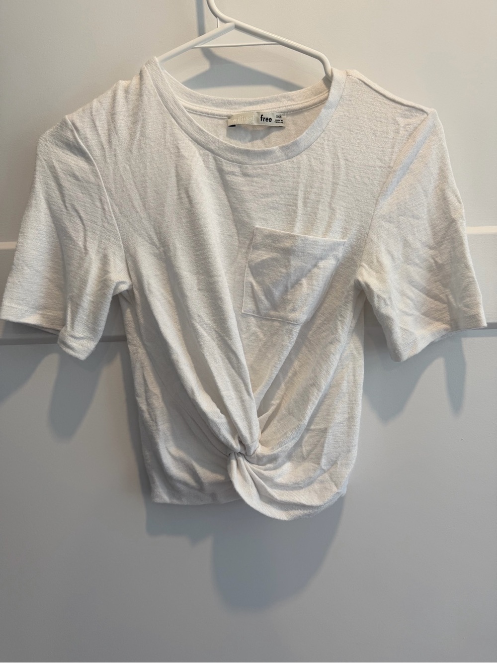 Aritzia knot front top
